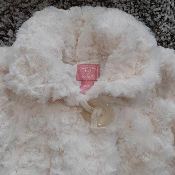 NWT Baby Girl Fur Hat and Coat - Picture 2 of 3